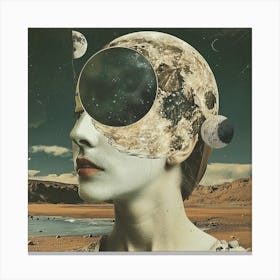 'Solar Eclipse' Canvas Print