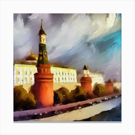 Moscow Kremlin 3 Canvas Print