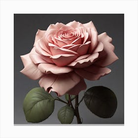 Pink Rose Canvas Print