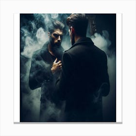 The Smoke Clears Canvas Print