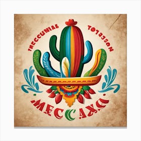 Mexican Cactus 70 Canvas Print