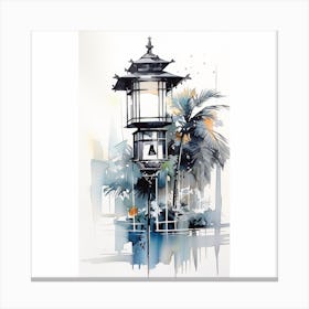 Asian Lantern Canvas Print