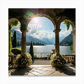 Lake Como Canvas Print