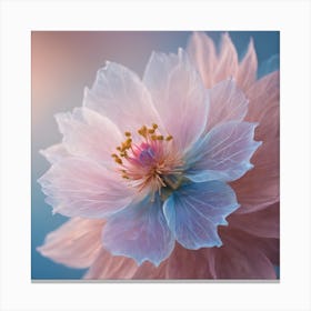 Translucent Flower Canvas Print