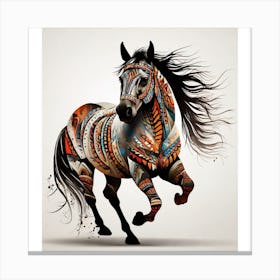 Horse Painting Canvas Print