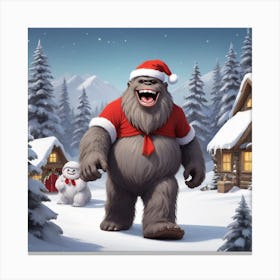 Santa Claus Canvas Print