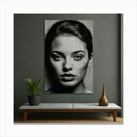 Default Unique Wall Art 2 Canvas Print