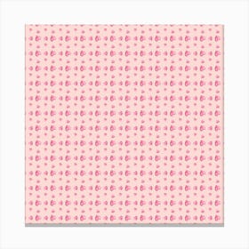 Pink Dots Canvas Print