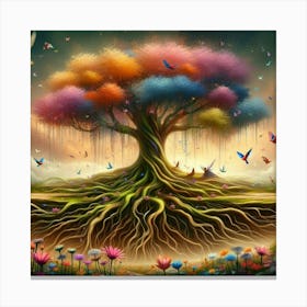 Tree Of Life 608 Canvas Print