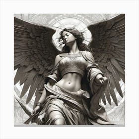 Angel 5 Canvas Print