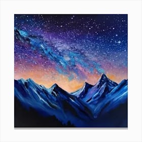 Milky Way Canvas Print
