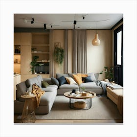A Photo Of A Furnished Apartment 2 Canvas Print