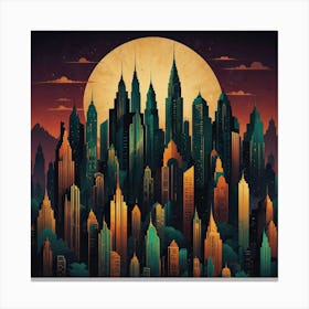 Cityscape 47 Canvas Print