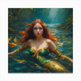 Little Mermaid Canvas Print