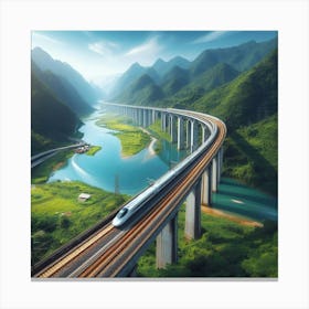 Train Canvas Print