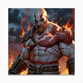 God Of War 9 Canvas Print