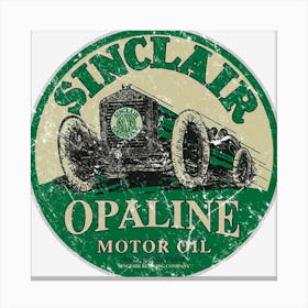 Sinclair Motor Oil Canvas Print