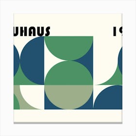 Bauhaus Style 37 Canvas Print