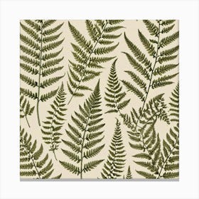 Fern Leaves 1 Canvas Print