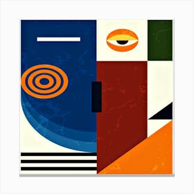 Modern Cubism Poster Template, Abstract Painting Canvas Print