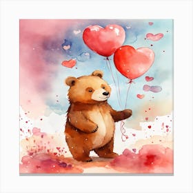 Valentine'S Day Canvas Print