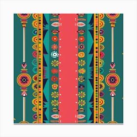 Navratri Themed Banner Texture With Dandiya Stic 1718402626 2 Canvas Print