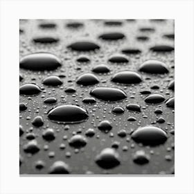 Water Droplets 19 Canvas Print