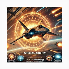 Astra Lancer Special Ability Converted Canvas Print