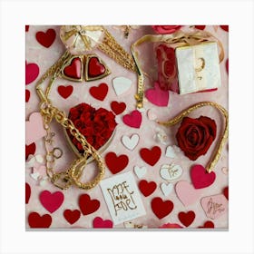 Valentine'S Day Canvas Print