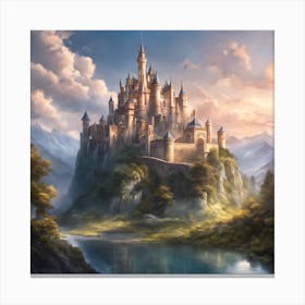 Fairytale Castle 14 Canvas Print