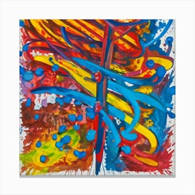 Abstract painting art 24 Canvas Print