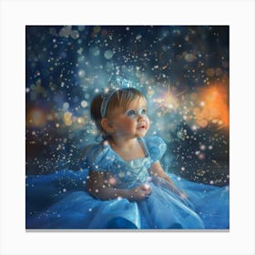 Baby Cinderella Canvas Print