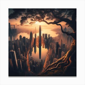 Cityscape 2 Canvas Print