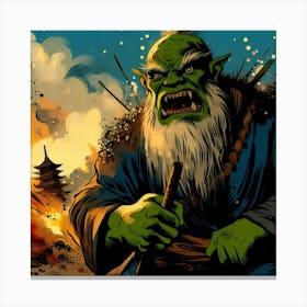 Ogre S Lair 4 Canvas Print