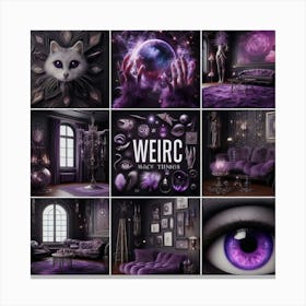 Weirdness Canvas Print