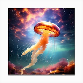 Jelly fish Canvas Print