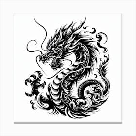 Dragon art 2 Canvas Print