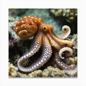 Octopus 13 Canvas Print