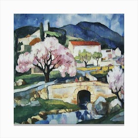 Cherry Blossoms Canvas Print