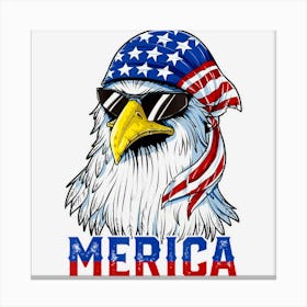 Hot Trend Eagle Merica American 4th July Independence Canvas Print