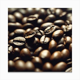 Coffee Beans 74 Canvas Print