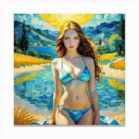 Mermaid xhh Canvas Print