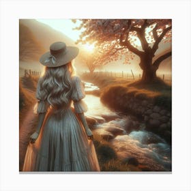 Summer Walk Canvas Print