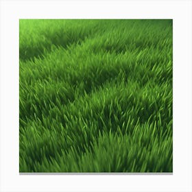 Green Grass 29 Canvas Print