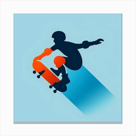 Skateboarder Canvas Print