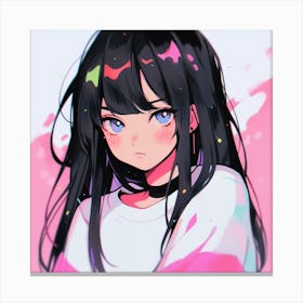 Anime Girl 9 Canvas Print