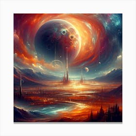 Astral Aura 8 Canvas Print