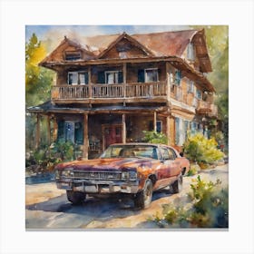 Chevrolet Canvas Print