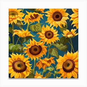 Sunflower 🌻 🌻  Canvas Print