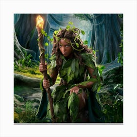Forest Fairy 1 Canvas Print